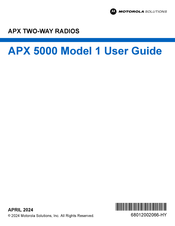 Motorola solutions APX 5000 1 User Manual