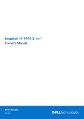 Dell Inspiron 14 7440 2-in-1 Owner's Manual