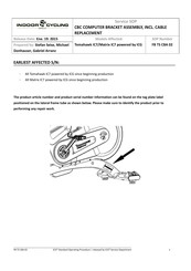 Indoor Cycling TOMAHAWK IC7 Manual