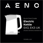 AENO AEK0003 Quick Start Manual
