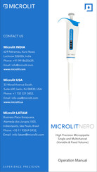 MICROLIT NERO Operation Manual