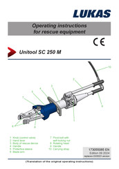 Lukas Unitool SC 250 M Operating Instructions Manual
