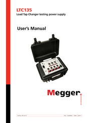 Megger LTC135 User Manual