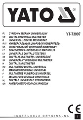 YATO YT-73097 Manual