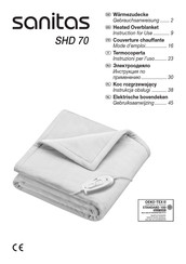 Beurer sanitas SHD 70 Instructions For Use Manual