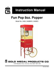 Gold Medal 2408BKG Instruction Manual