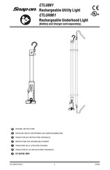 Snap-On CTLUH861 Original Instructions Manual