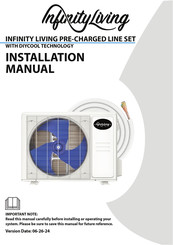 Infinity Living EZ Connect Pre-Charged Line Set Installation Manual