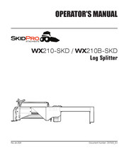 Skid Pro WX210B-SKD Operator's Manual