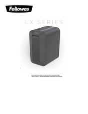 Fellowes LX65 Manual