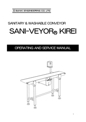 SANKI SANI-VEYOR KIREI Operating And Service Manual
