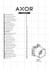 Hans Grohe AXOR Starck 10921180 Assembly Instructions Manual