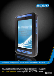 Ecom Tab-Ex 01 DZ1 Manual