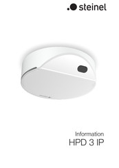 STEINEL HPD 3 IP Information