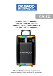 Daewoo International DSK-222 User Manual