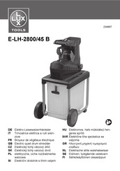 Lux Tools E-LH-2800/45 B Original Instructions Manual