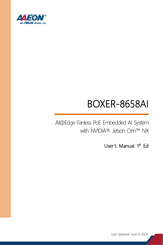 Asus AAEON BOXER-8658AI User Manual