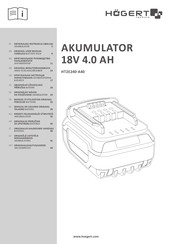 HOGERT HT2E240-A40 Original User Manual