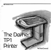 Data General Dasher TP1 Manual