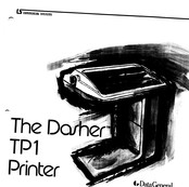 Data General Dasher TP1 Manual