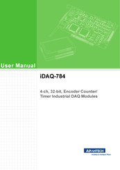 Advantech iDAQ-784 User Manual