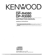 Kenwood DP-R4080 Instruction Manual