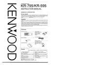 Kenwood KR-795 Instruction Manual