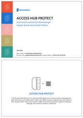 SENSORBERG Access Hub Protect Instruction Manual