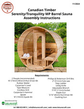 leisurecraft Canadian Timber Tranquility MP Assembly Instructions Manual