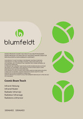Blumfeldt Cosmic Beam Touch Manual