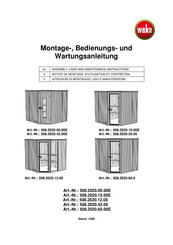 Weka 508.2020.60.0 Assembly, User And Maintenance Instructions