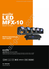 EuroLite LED MFX-10 User Manual