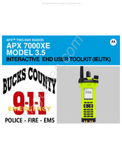 Motorola APX 7000XE 3.5 Manual