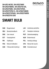 Nordic DELTACO SH-LFE27ST64 User Manual