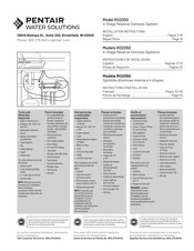 Pentair RO2050 Installation Instructions Manual