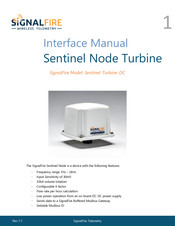 SIGNAL FIRE Sentinel-Turbine-DC Interface Manual