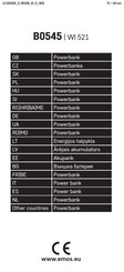 Emos WI 521 Manual