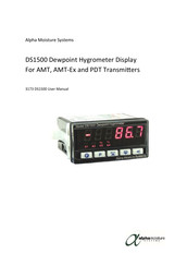 Alpha Moisture Systems DS1500 User Manual