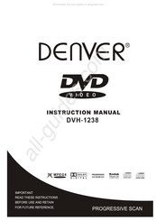Denver DVH-1238 Instruction Manual