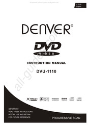 Denver DVU-1110 Instruction Manual