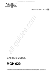 Moffat MGH620W Instruction Booklet