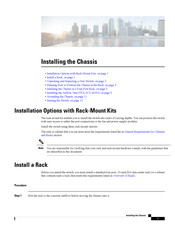 Cisco N9K-C9300-RMK Installing