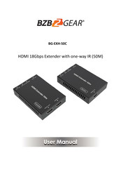 BZB Gear BG-EXH-50C User Manual
