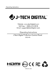 J-Tech Digital JTECH-P8 Operating Instructions Manual