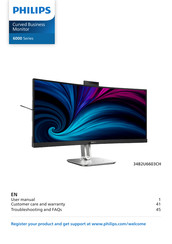 Philips 34B2U6603CH User Manual