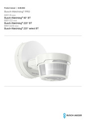 Busch-Jaeger Busch-Watchdog PRO 6851/9 Series Product Manual