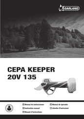 Garland CEPA KEEPER 20V 135-V24 Instruction Manual