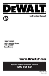 DeWalt 12AVP2KL347 Instruction Manual