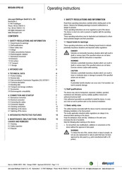 ebm-papst W3G450-SP02-42 Operating Instructions Manual