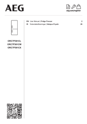 Electrolux ORC7P361CL User Manual